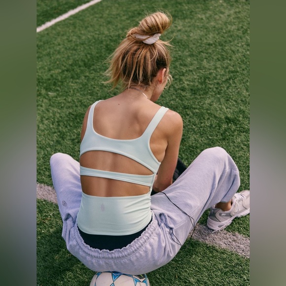 FP MOVEMENT Never Better Long Tank L Pistachio $68 Retail NWT - Picture 6 of 12